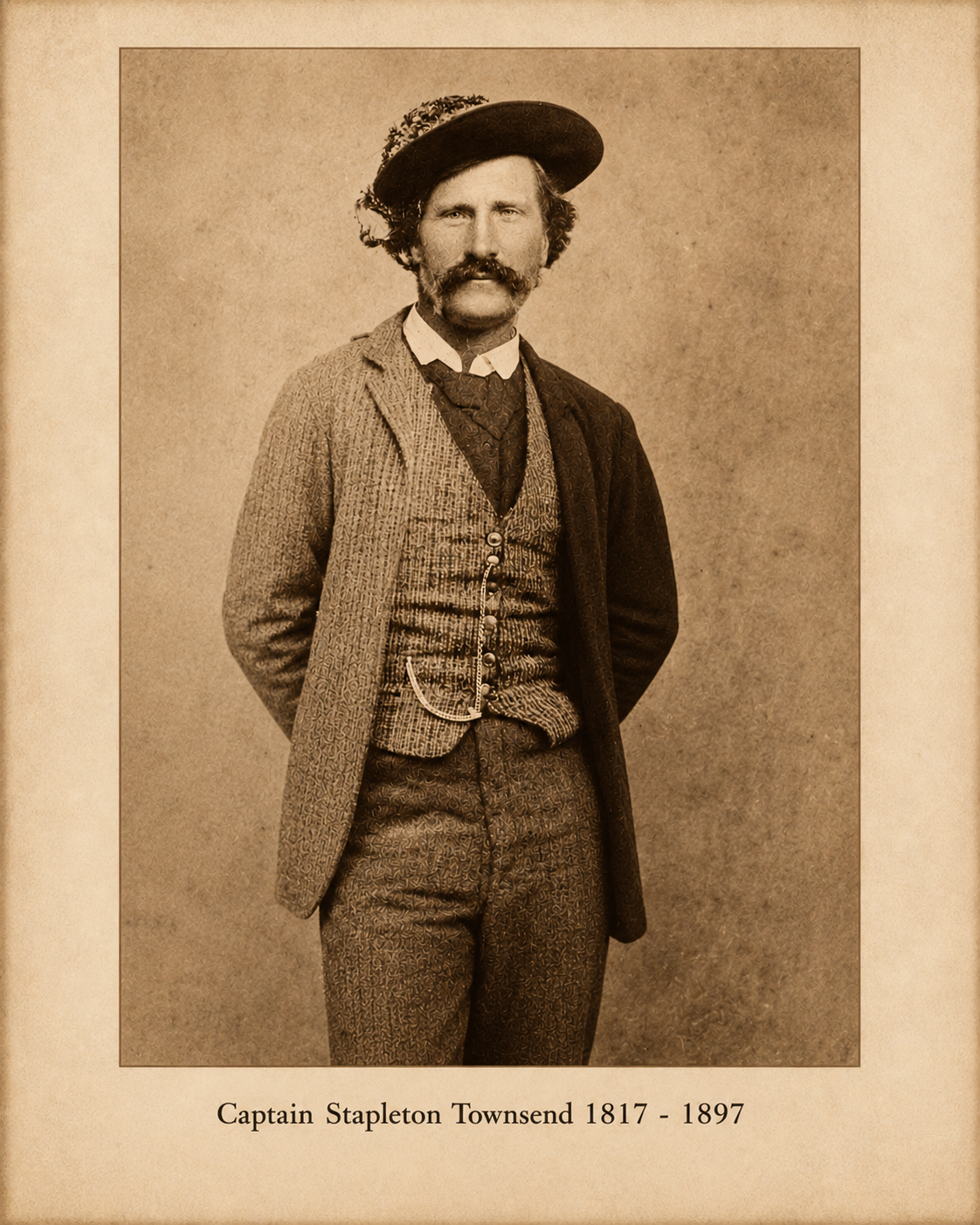Captain Stapleton Townsend portrait