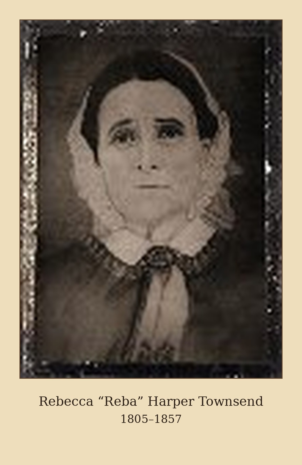 Rebecca Harper Townsend portrait